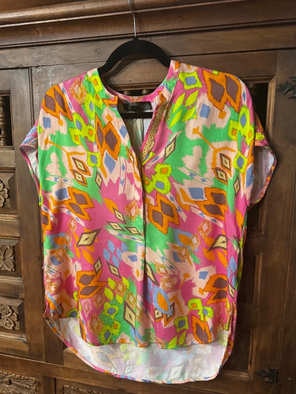 Renuar Women's Pink Bonbon Blouse